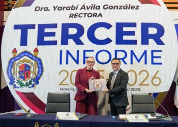 La Universidad Michoacana está firme, con rumbo y futuro sustentable: Yarabí Ávila