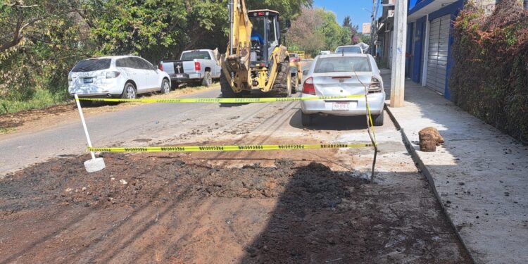 Ooapas trabaja en la mejora del sistema de drenaje en la colonia Unión de Tabiqueros