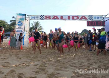 Con gran éxito se llevó a cabo Torneo De Aguas Abiertas Palma Sola 2026