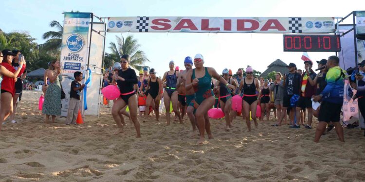 Con gran éxito se llevó a cabo Torneo De Aguas Abiertas Palma Sola 2026