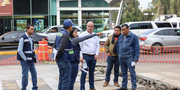 Adolfo Torres supervisa obra de red sanitaria en la zona Sureste de Morelia en beneficio de más de 150 familias