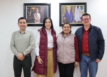 Busca Belinda Iturbide junto con IEMSySEM mejoras educativas para Puruándiro