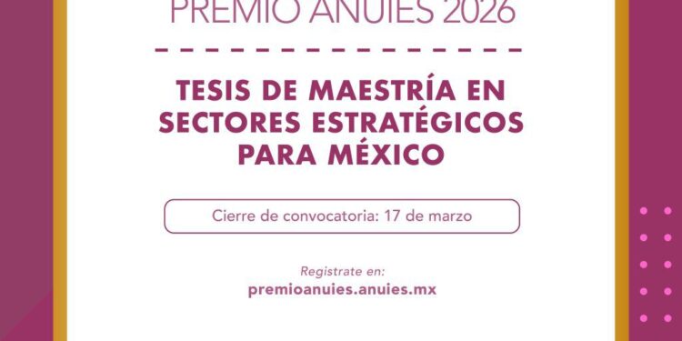 Abierta convocatoria para el Premio ANUIES 2026; UMSNH invita a egresados de posgrado a participar