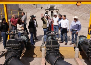 Bedolla transforma el Valle de Zamora; inaugura 3 colectores para sanear el 100 % del agua