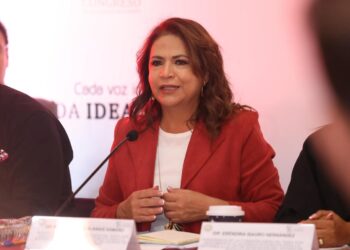 Fabiola Alanís reconoce acción de la FGE, SSP y la SSPC en detención del presunto responsable del homicidio de intérpretes de LSM y su hija