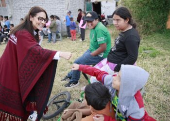 Nalleli Pedraza refrenda su compromiso con las familias morelianas