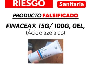 Cofepris emite alerta sanitaria por falsificación de medicamento Finacea®️