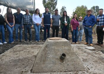 Inaugura Ceac ampliación de pozo de agua en Indaparapeo