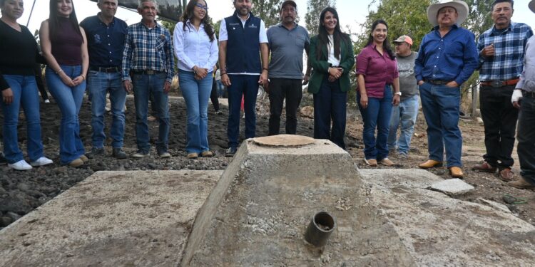 Inaugura Ceac ampliación de pozo de agua en Indaparapeo