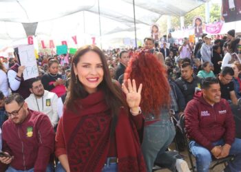 Morena está más fuerte que nunca: Nalleli Pedraza