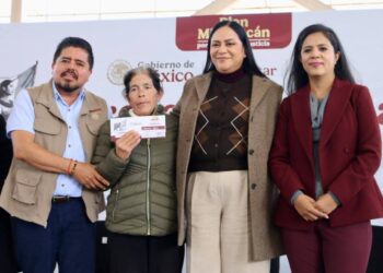 En febrero, nuevo registro y entrega de tarjetas de Pensiones para el Bienestar en Michoacán