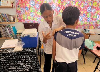 Vacunación contra el sarampión llegará a escuelas de 23 municipios de Michoacán