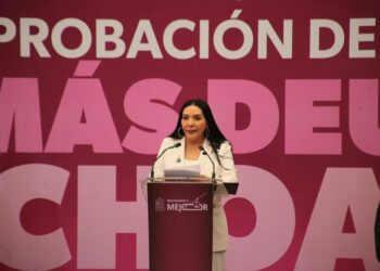 PRI actúa con responsabilidad y acompaña reforma constitucional para poner límite al endeudamiento en Michoacán: Adriana Campos Huirache