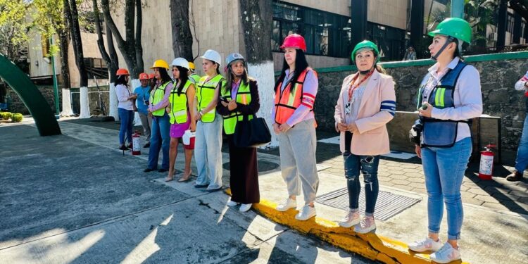 Fortalece IMSS Michoacán cultura de autoprotección con protocolos de seguridad ante riesgos de desastre