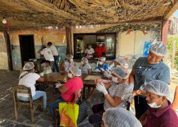 Compesca impulsa economía de mujeres pesqueras en Aquila