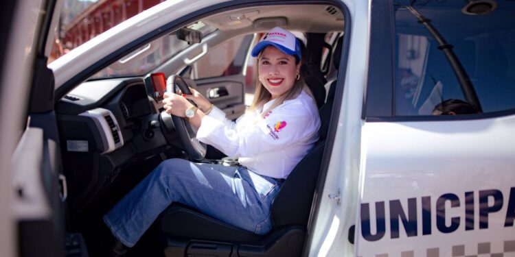 Dayana Pérez fortalece seguridad en Salvador Escalante con más unidades y estado de fuerza sólido