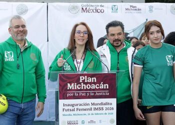 Dio inicio el Mundial Social IMSS, estrategia que promueve la activación física, el deporte y la sana convivencia, en el marco de la Copa Mundial FIFA 2026.