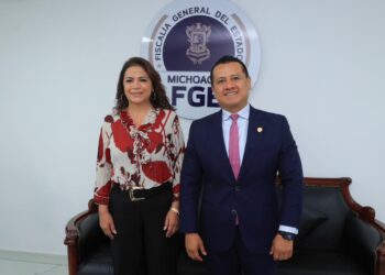 Fabiola Alanís se reúne con Fiscal Carlos Torres Piña y diputados locales para fortalecer Plan Michoacán por la Paz y la Justicia
