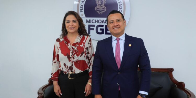Fabiola Alanís se reúne con Fiscal Carlos Torres Piña y diputados locales para fortalecer Plan Michoacán por la Paz y la Justicia