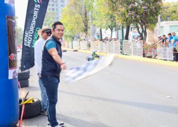 Todo un éxito, el 2do. Circuito Callejero de Go-Karts